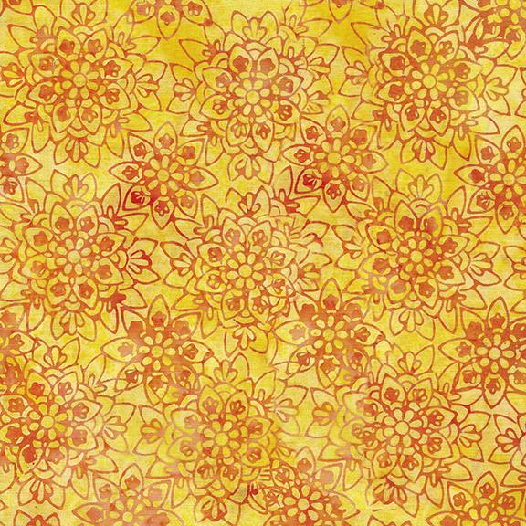 122361220 / Mosaic Flower-Yellow Lemonade