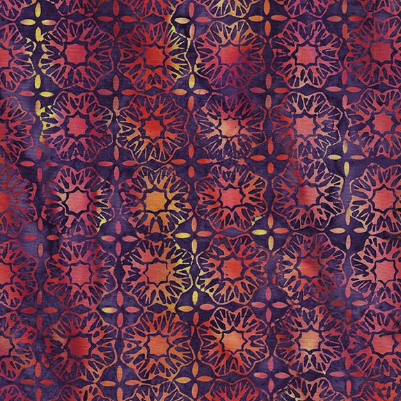 122359470 / Square Flower-Purple