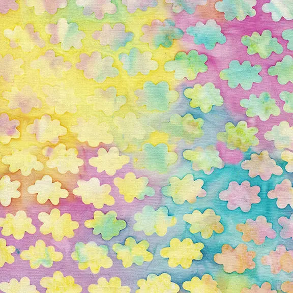 [112228800] 112228800 / Clouds-Multi Pink Yellow Blue Moonstone