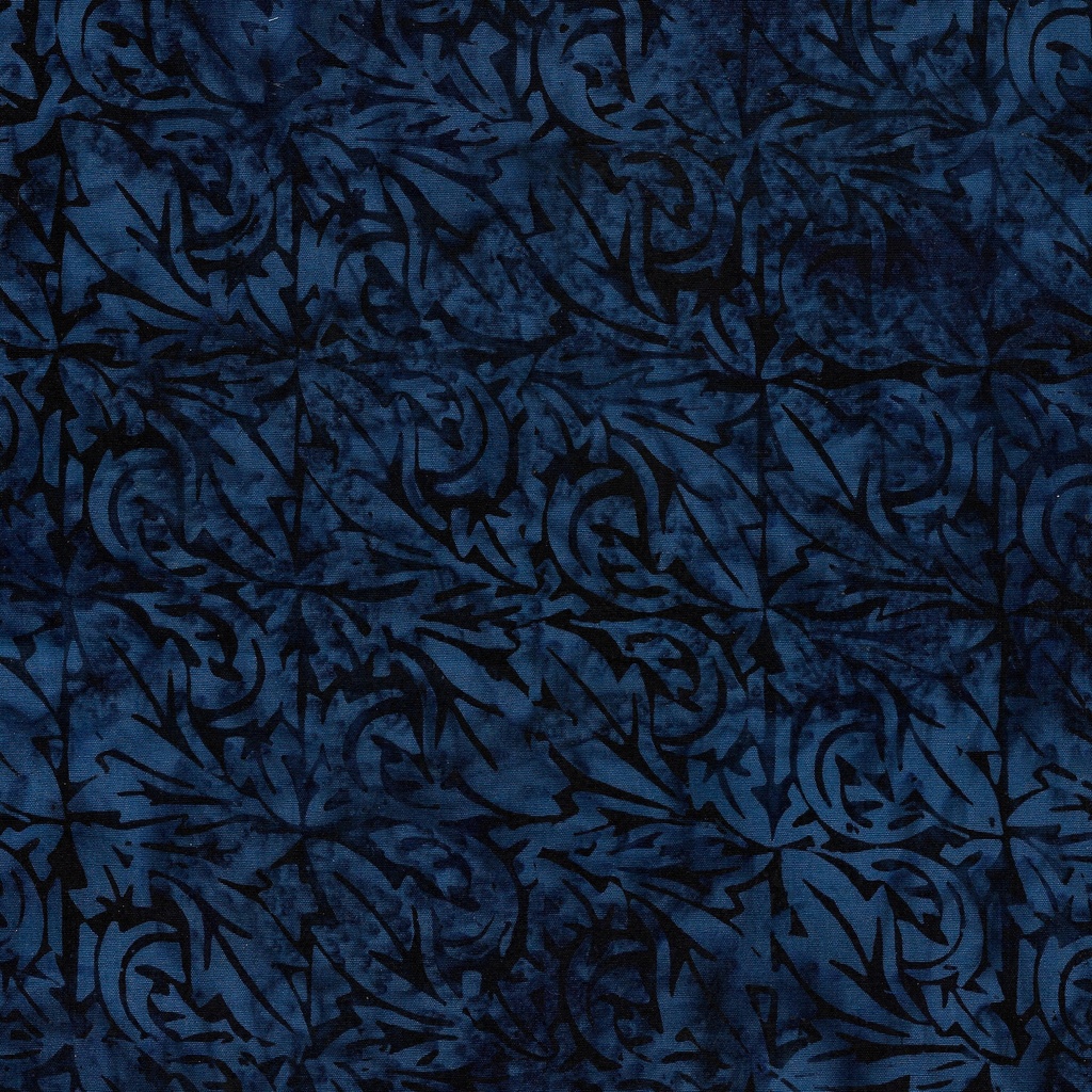 [112353590] 112353590 / Acanthus Square Leaf-Blue Storm