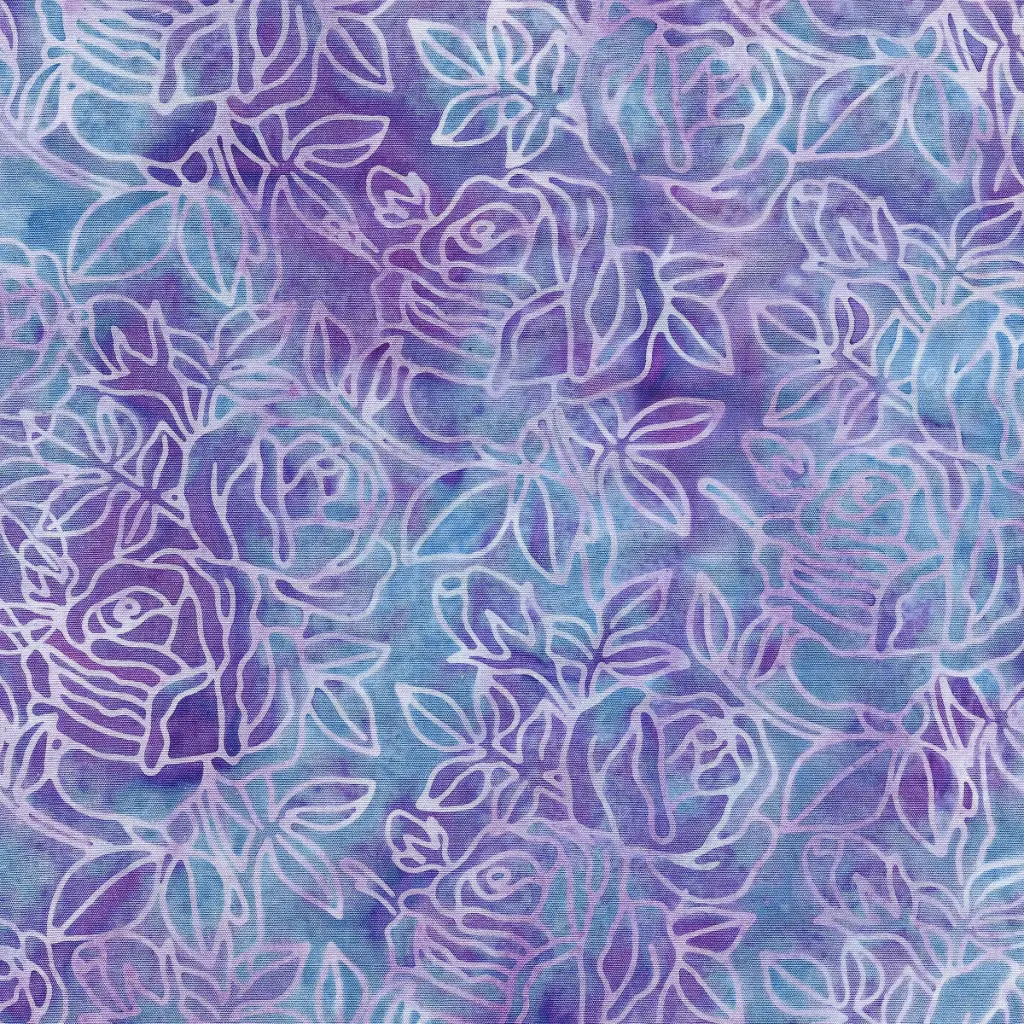 [112403828] 112403828 / Large Rose-Multi Blue Purple
