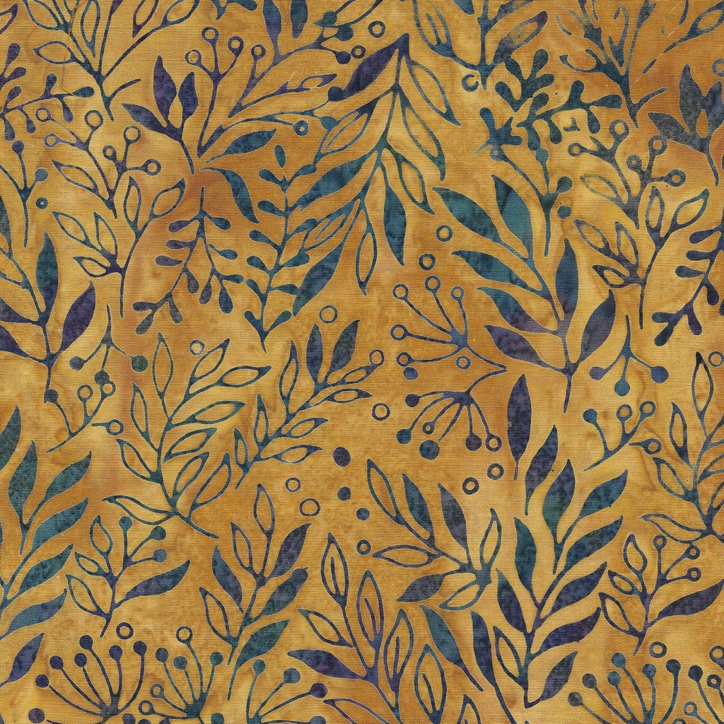 112419265 / Leaves with Dandelion-Gold Acorn