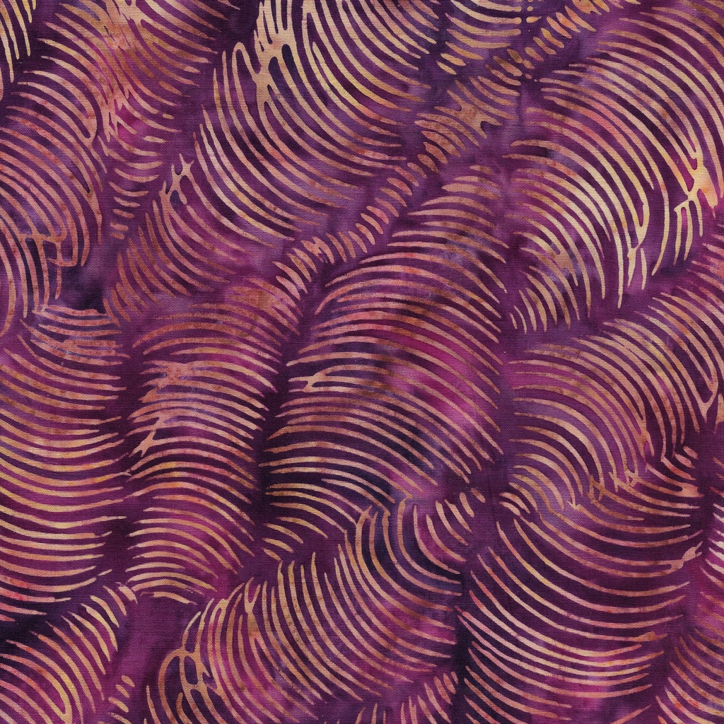 112421890 / Wavy Grass-Multi Purple Pink Iris