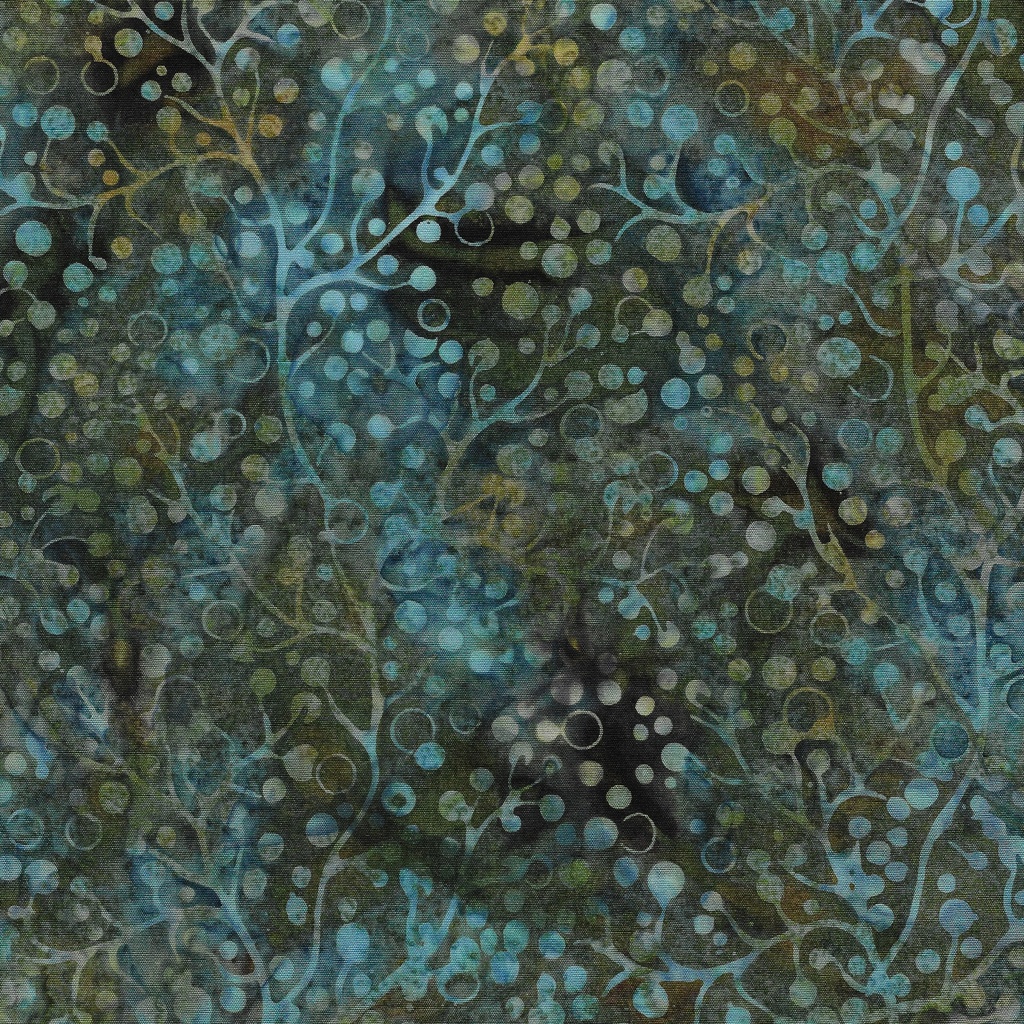 112426806 / Vine Dot-Multi Grey Brown Blue