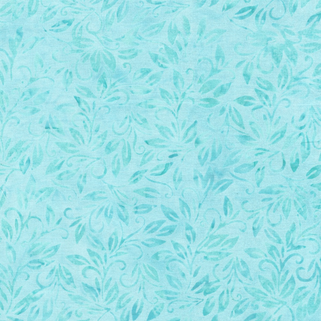 112429900 / Leaf Swirl-Teal Icicle
