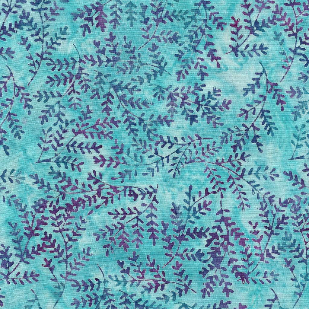 112435915 / Sprig Thyme-Teal Sea Glass