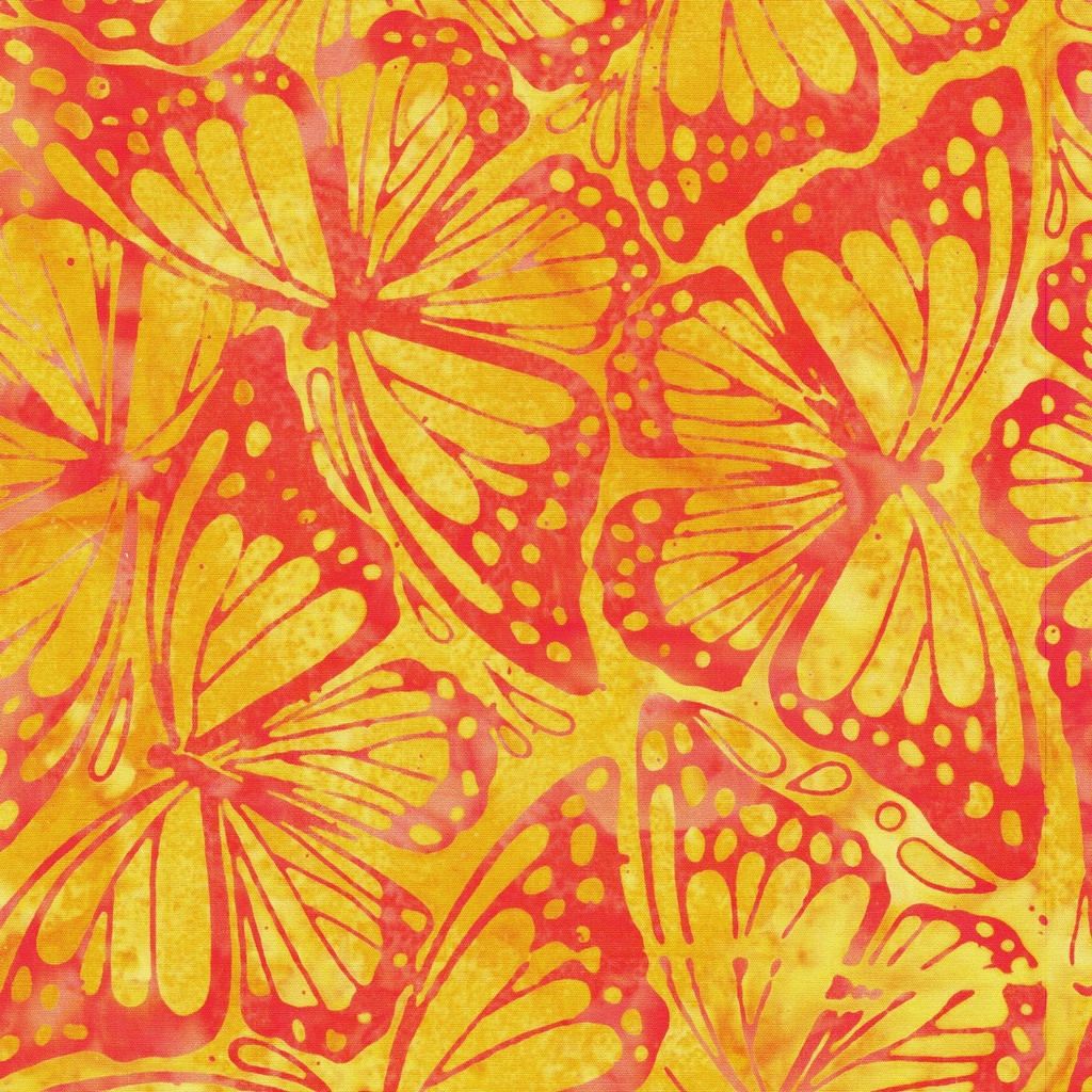 112503872 / Monarch Wings-Multi Orange Pink