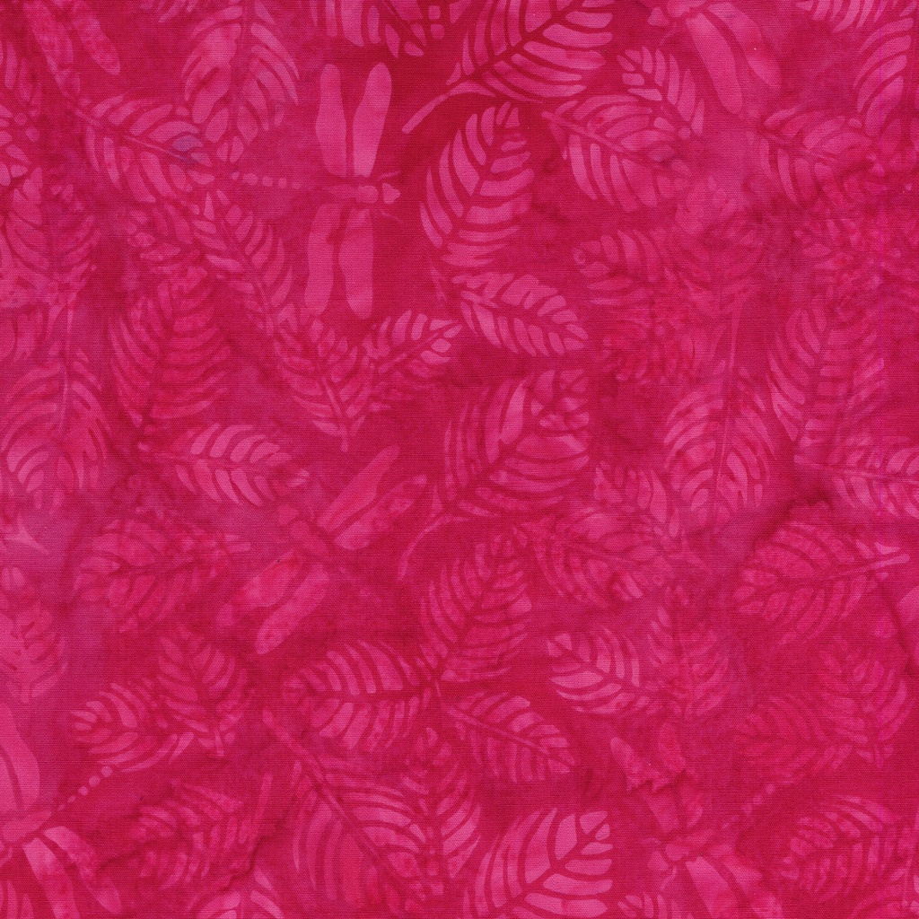[112505180] 112505180 / Dragonfly Leaves-Pink Valentino