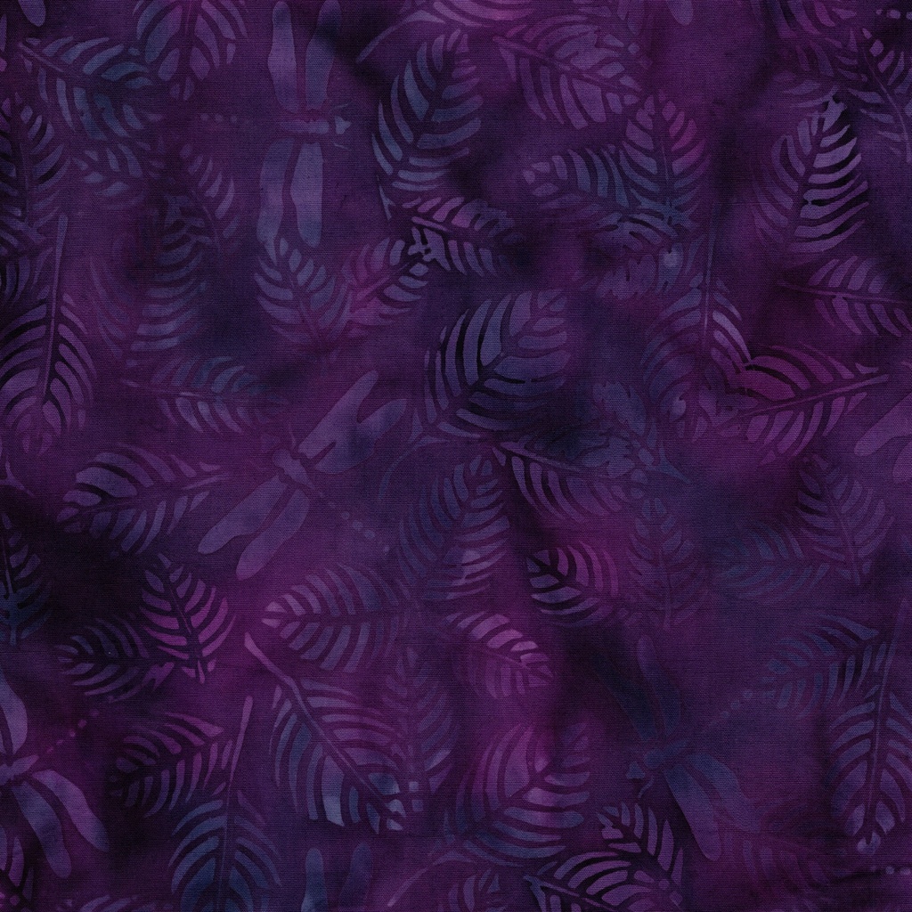 [112505445] 112505445 / Dragonfly Leaves-Purple Blurple