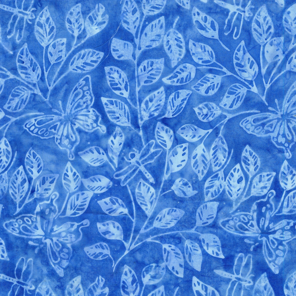 112507515 / Poppies Main-Blue Chambray
