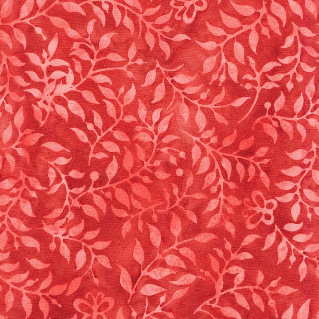 112508325 / Butterfly & Leaves-Red Tangy