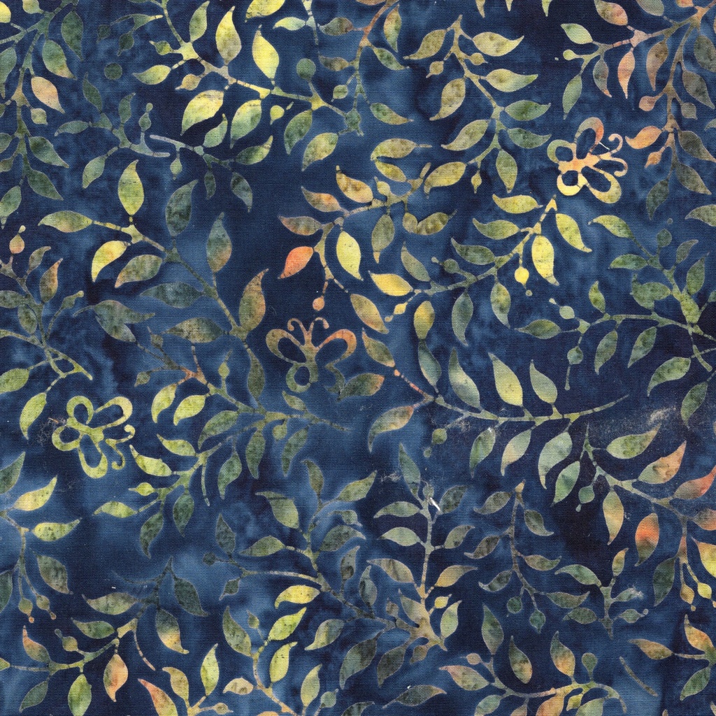 [112508570] 112508570 / Butterfly & Leaves-Blue Cornflower