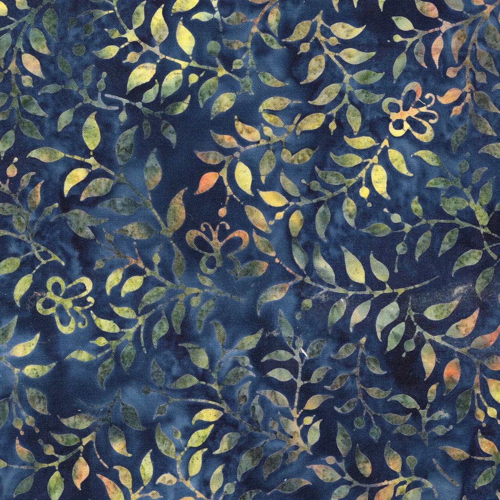 [112508570] 112508570 / Butterfly & Leaves-Blue Cornflower