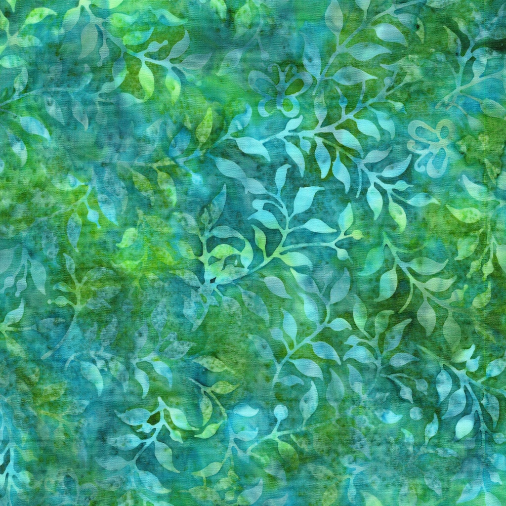 112508970 / Butterfly & Leaves-Teal Parakeet