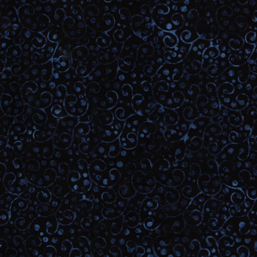 112511595 / Dot Swirl-Blue Midnight Blue