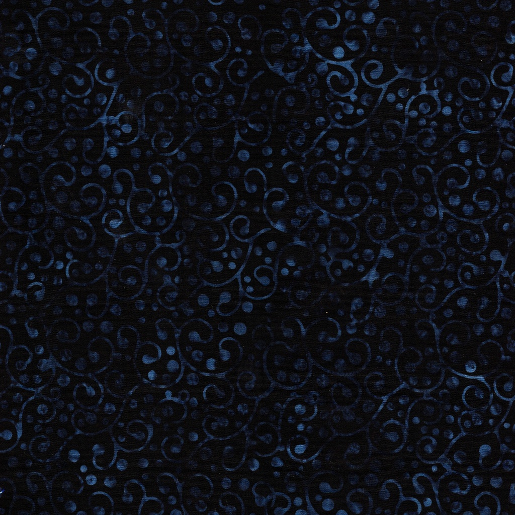 112511595 / Dot Swirl-Blue Midnight Blue