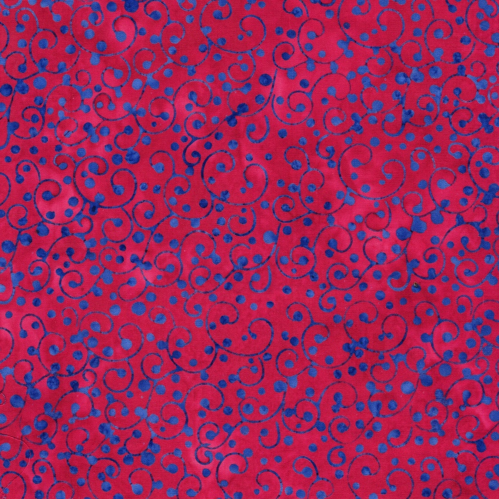 112511817 / Dot Swirl-Multi Red Blue