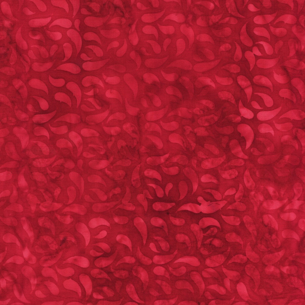 112515360 / Paisley Petals-Red Cherry
