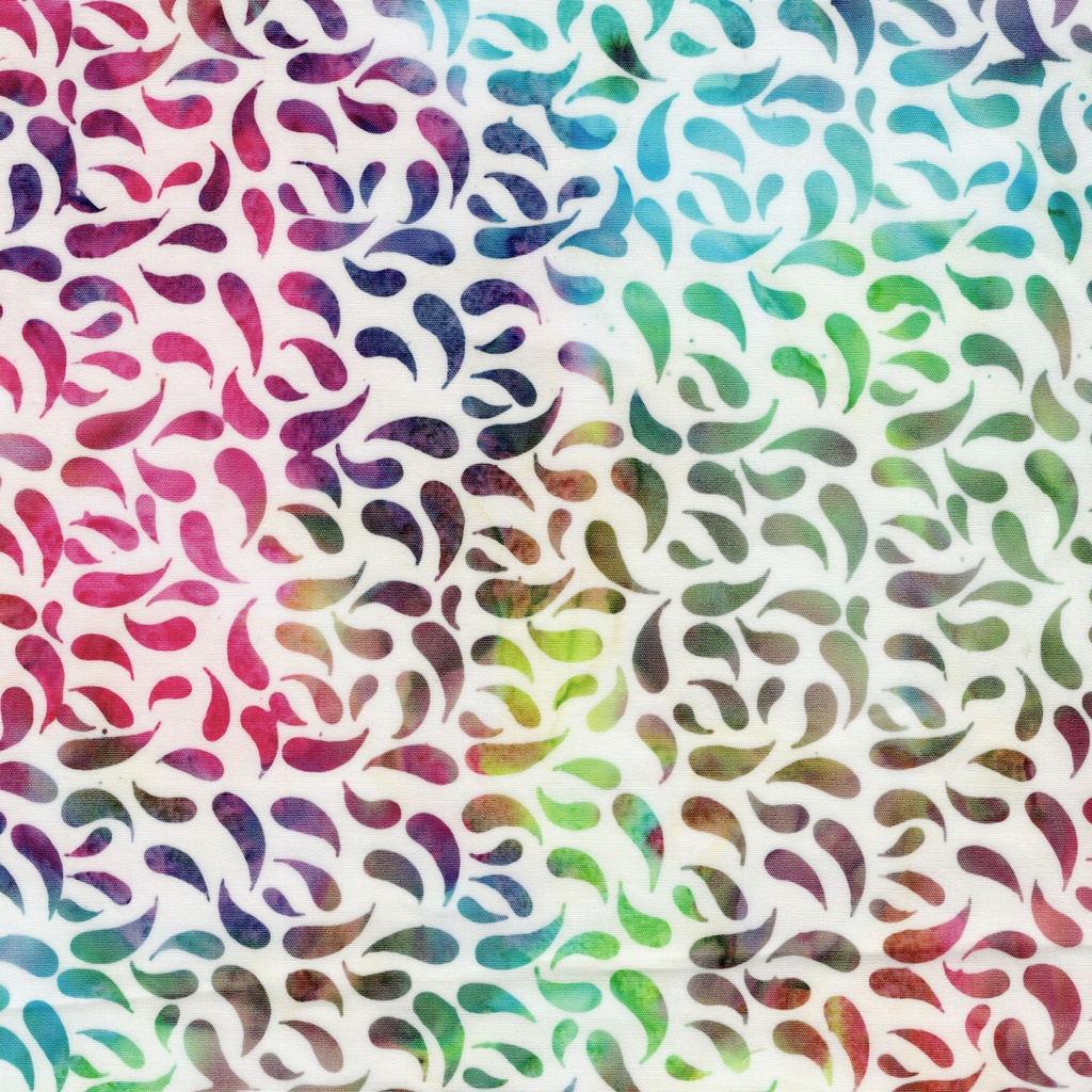 112515823 / Paisley Petals-Multi Yellow Pink Blue Jellybean