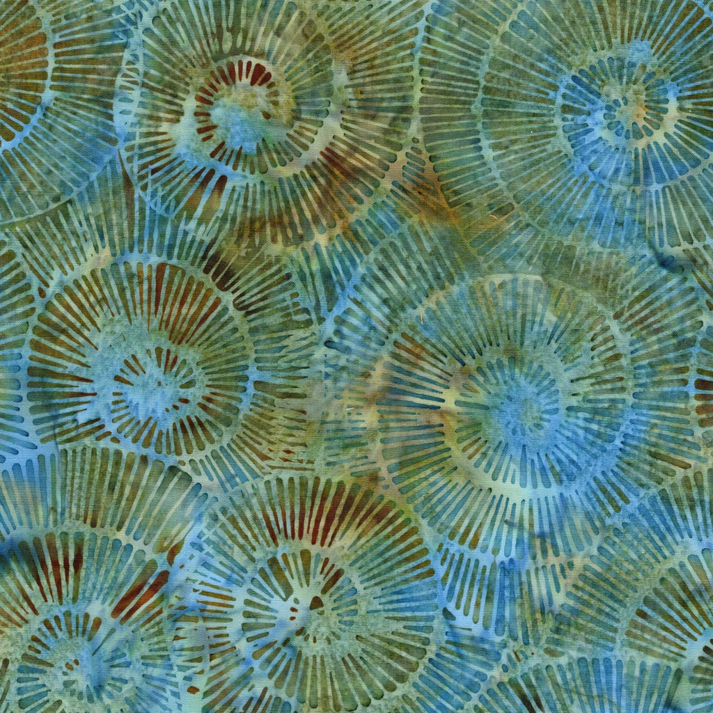 112518833 / Fossil Spiral-Multi Green Brown Blue