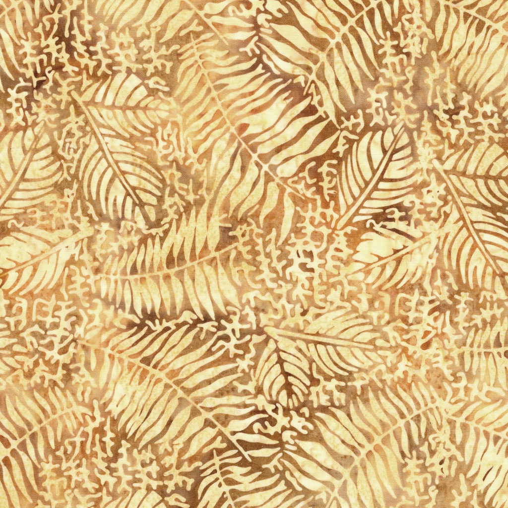 [112524065] 112524065 / Fossil Fern Leaf-Brown Jute