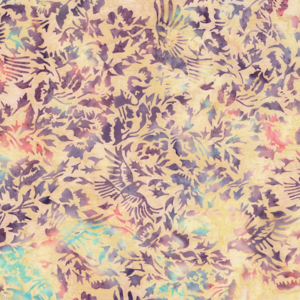 112603025 / Birds and Flowers-Neutral Ivory