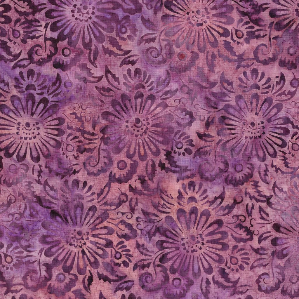 [112604410] 112604410 / Medallion Flowers-Purple Foxglove
