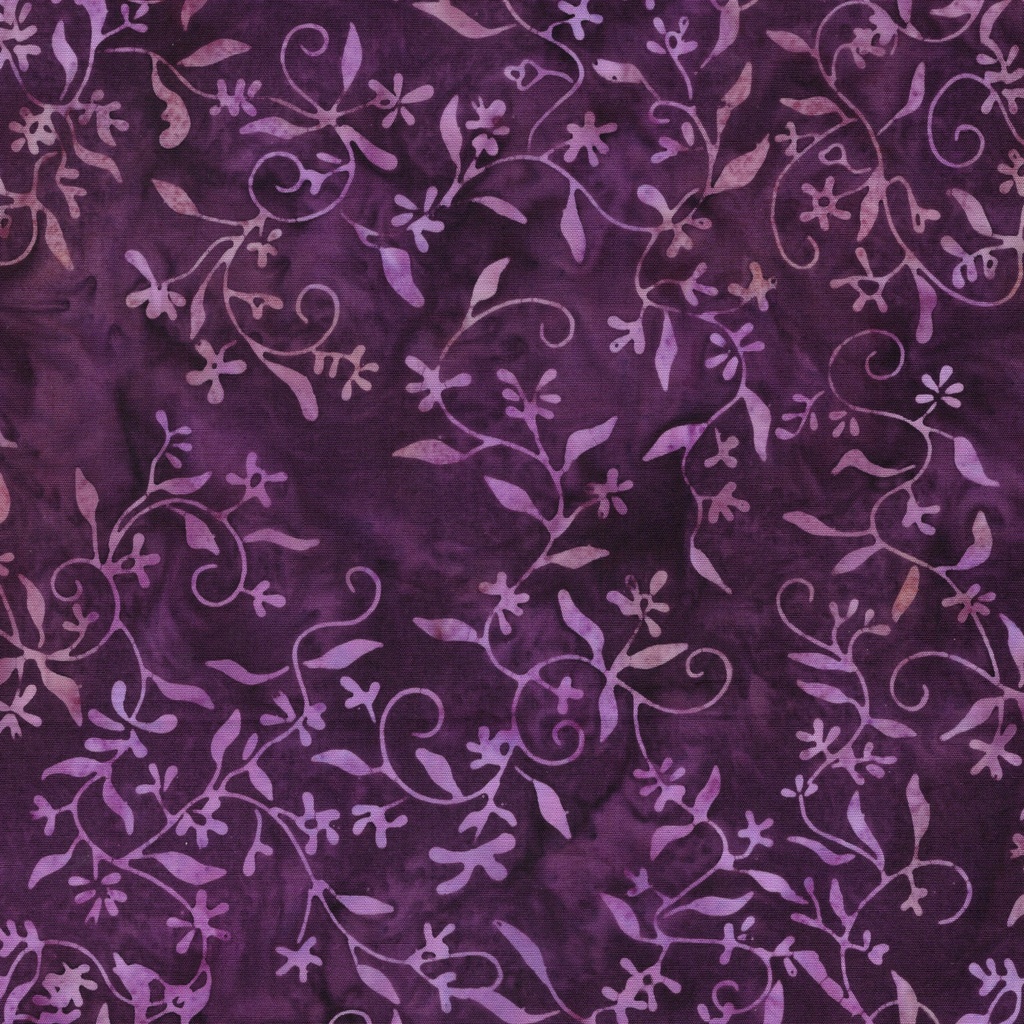 [112605440] 112605440 / Small Floral Vine--Purple Wisteria