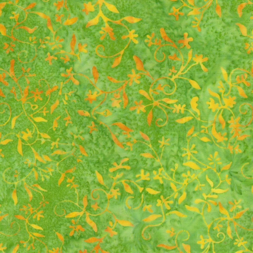 [112605633] 112605633 / Small Floral Vine-Green Apple