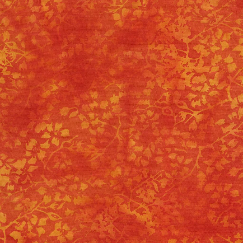 [112608280] 112608280 / Flower Branches-Orange Copper