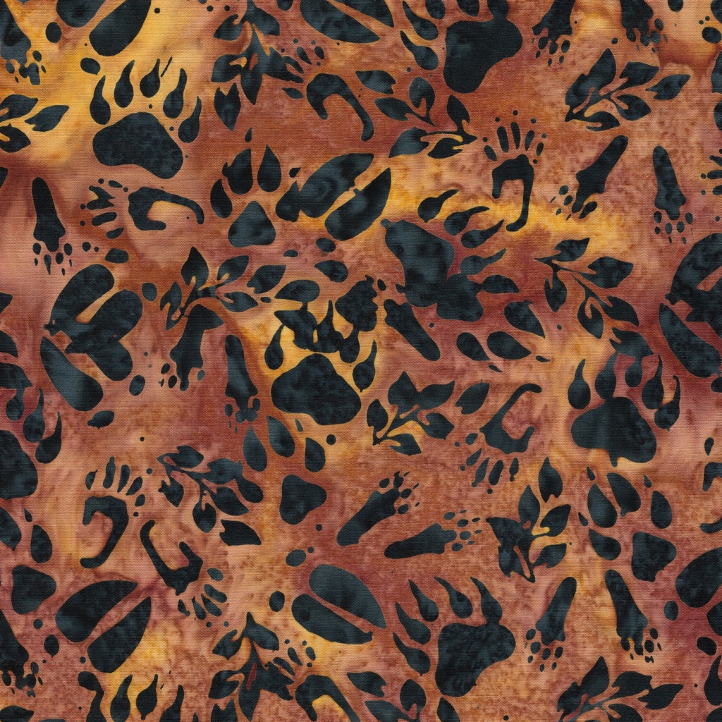 [112613822] 112613822 / Footprints--Multi Gold Magenta