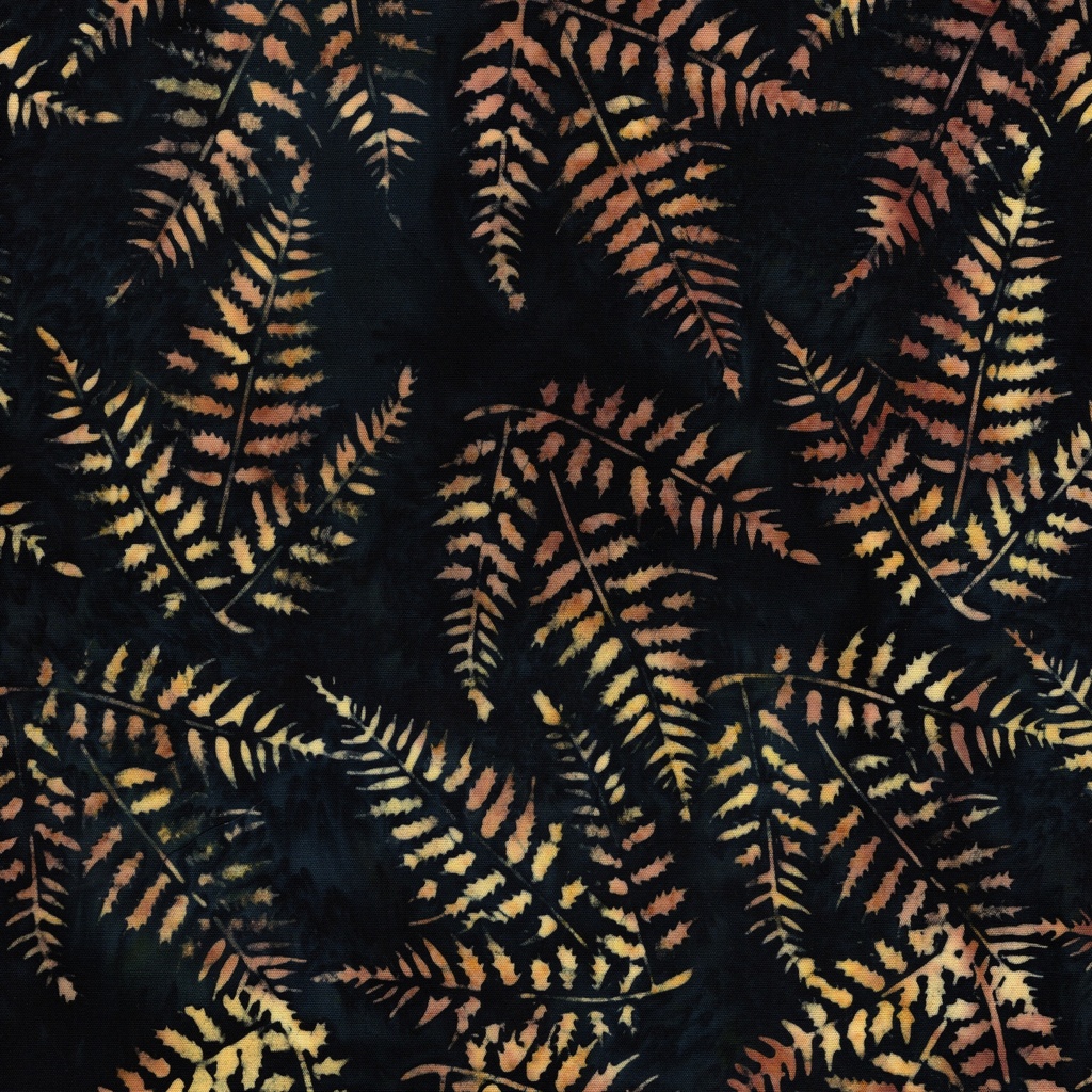 112616595 / Ferns--Blue Midnight Blue