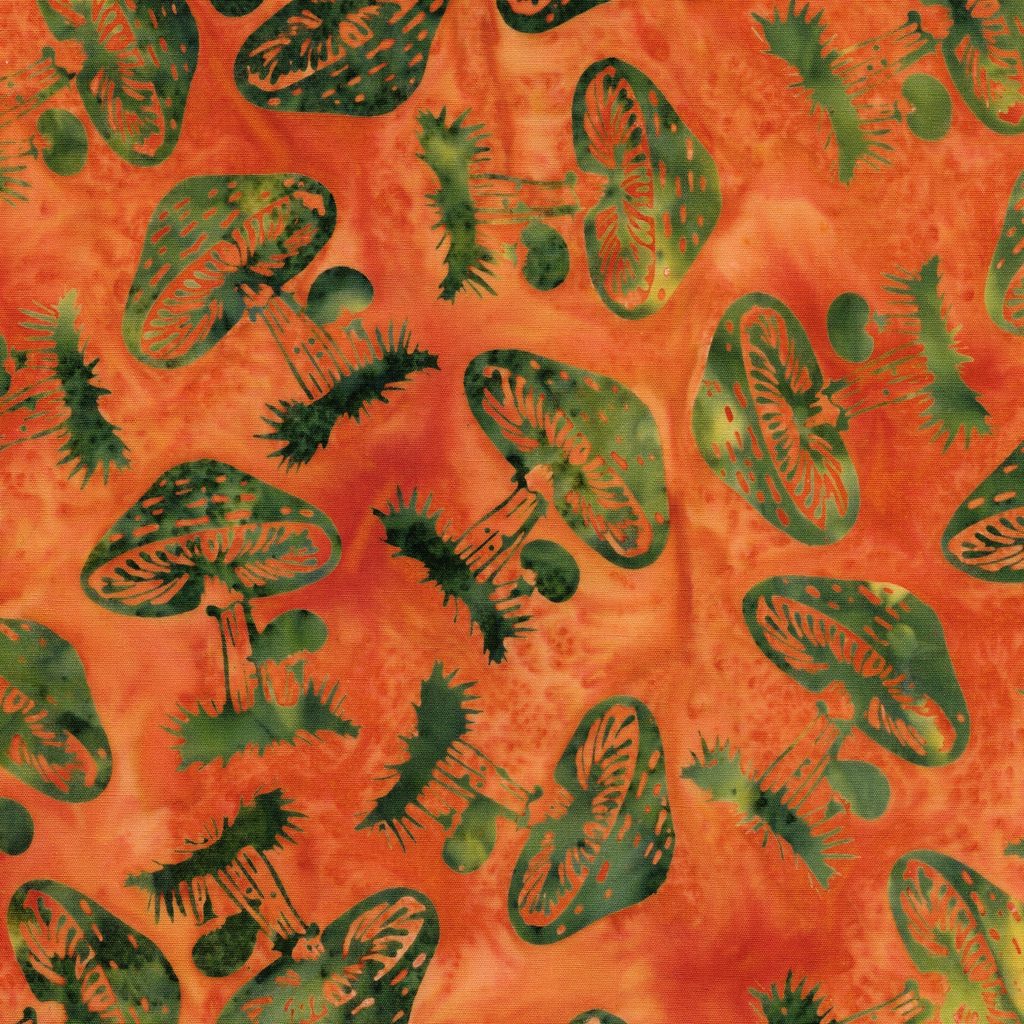 [112621280] 112621280 / Tossed Mushrooms-Orange Copper