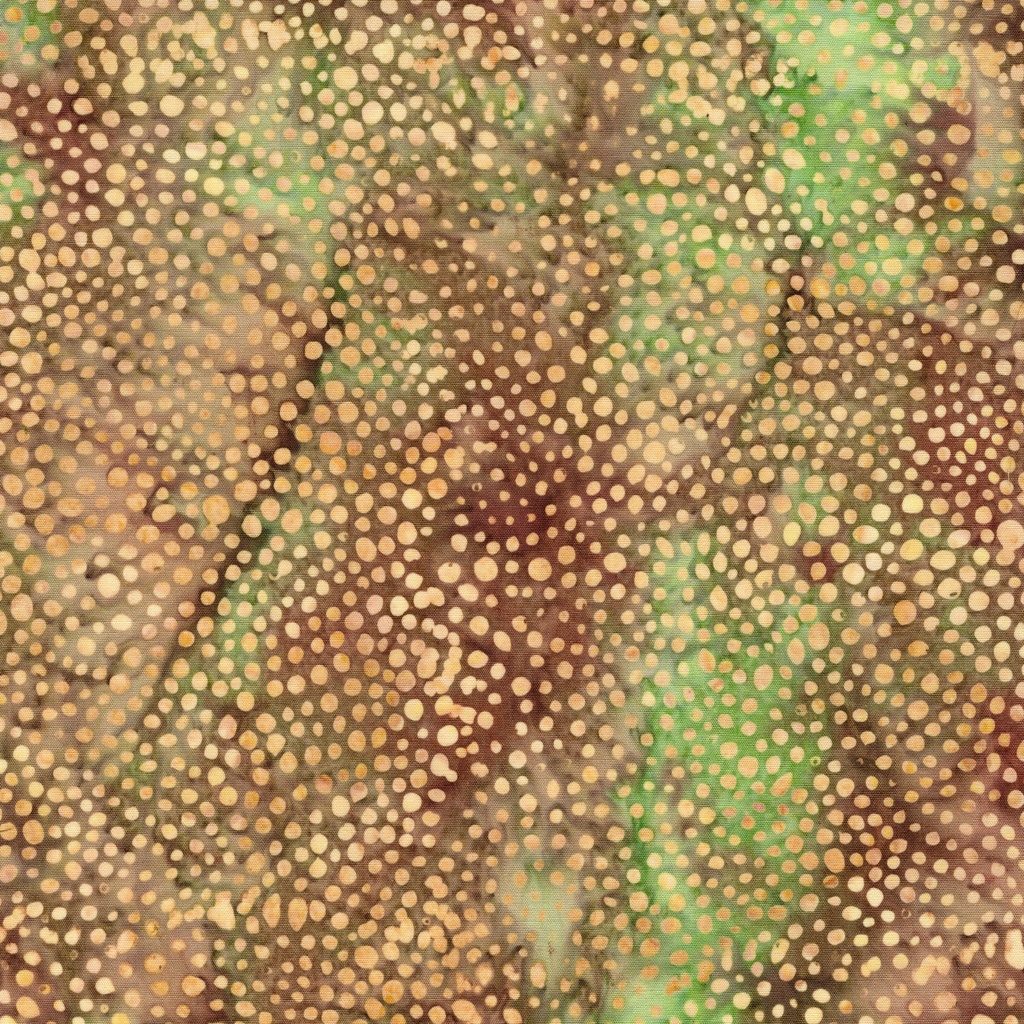 112623835 / Dots--Multi Green Brown Pinecone