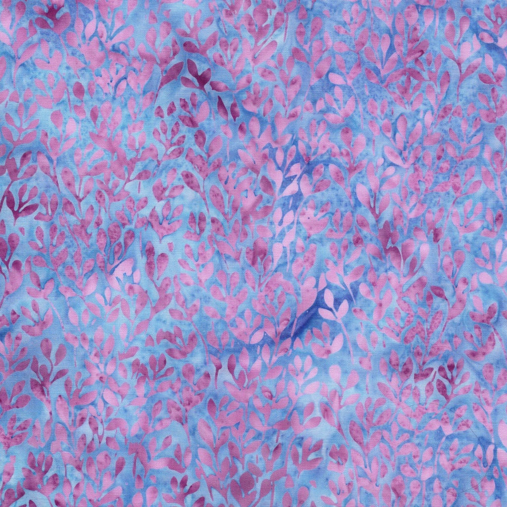 [112625515] 112625515 / Vertical Vines-Blue Chambray