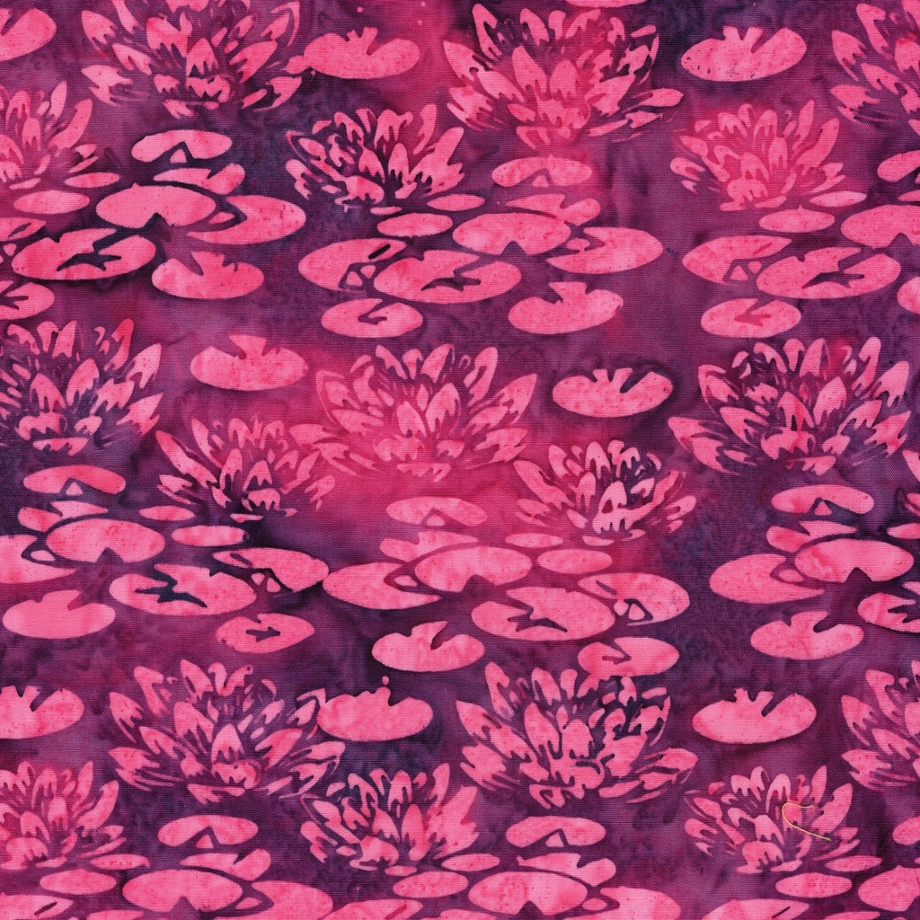 [112632185] 112632185 / Waterlillies-Pink Magenta