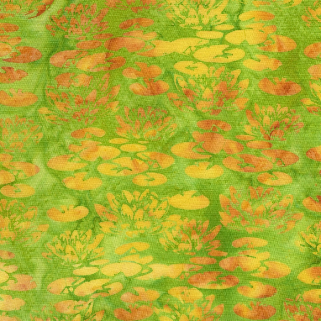 [112632612] 112632612 / Waterlillies-Green Lemon Lime
