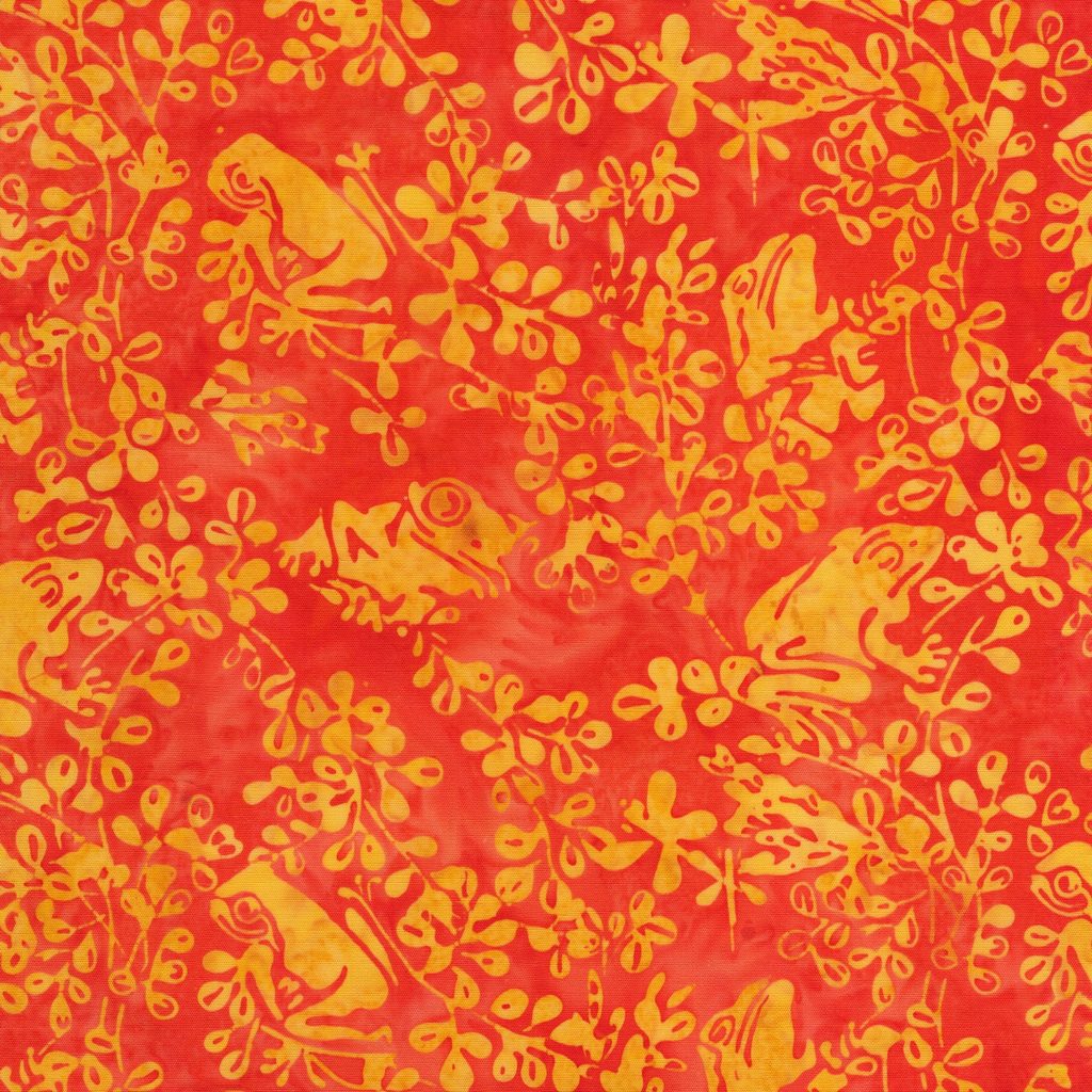 [112633280] 112633280 / Frogs on Branch-Orange Copper
