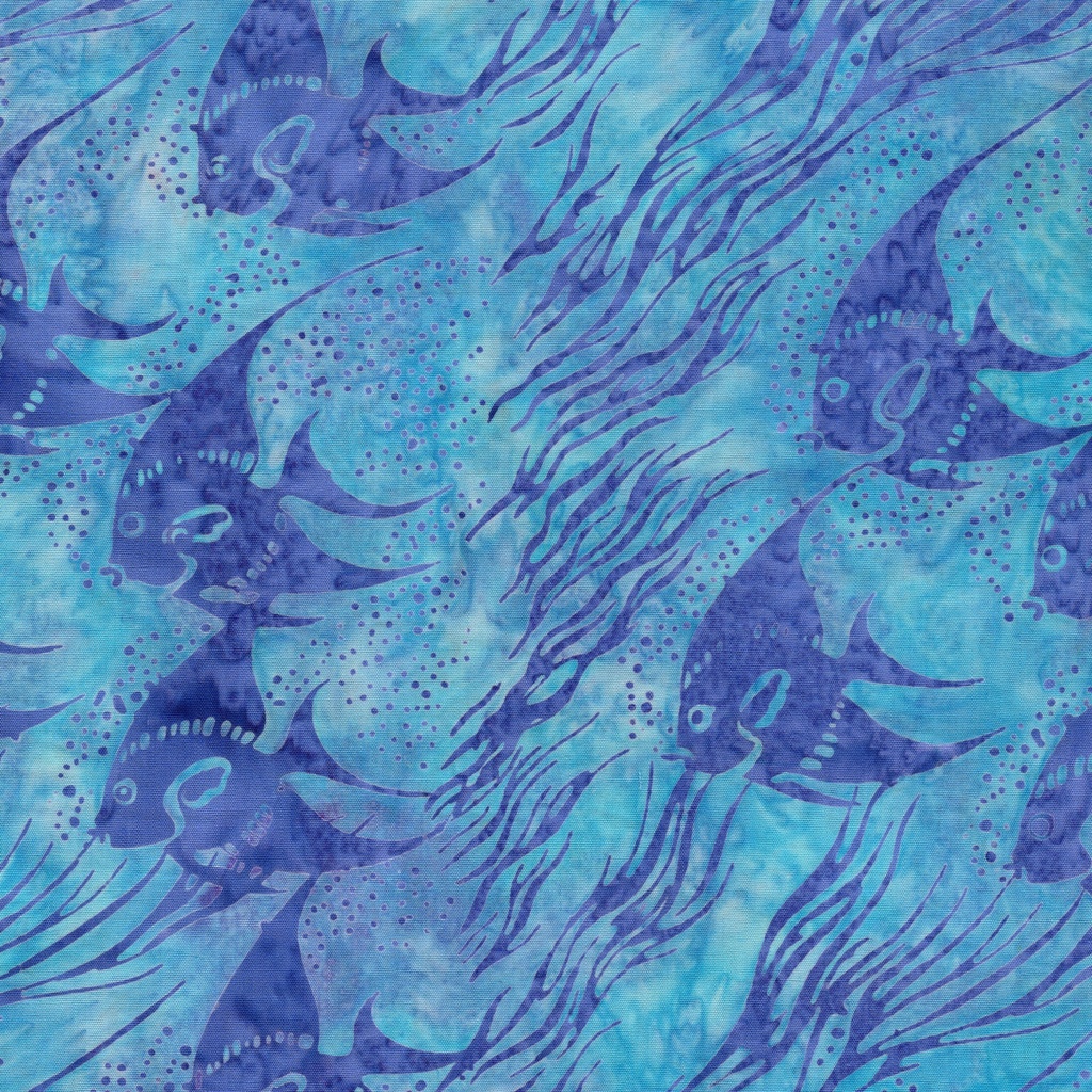 112639950 / Fish-Teal Cerulean