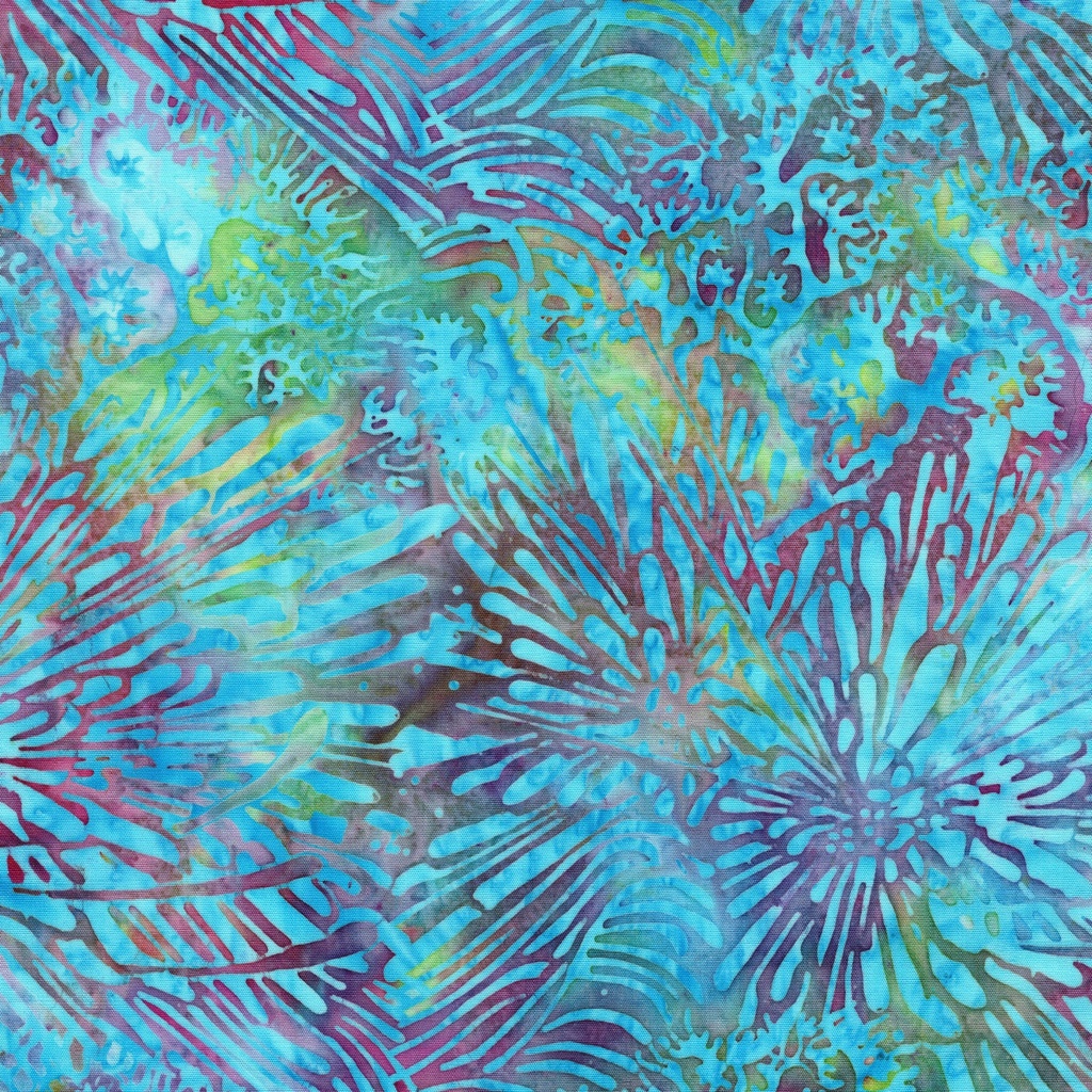 112640850 / Coral--Multi Purple Green Flourite