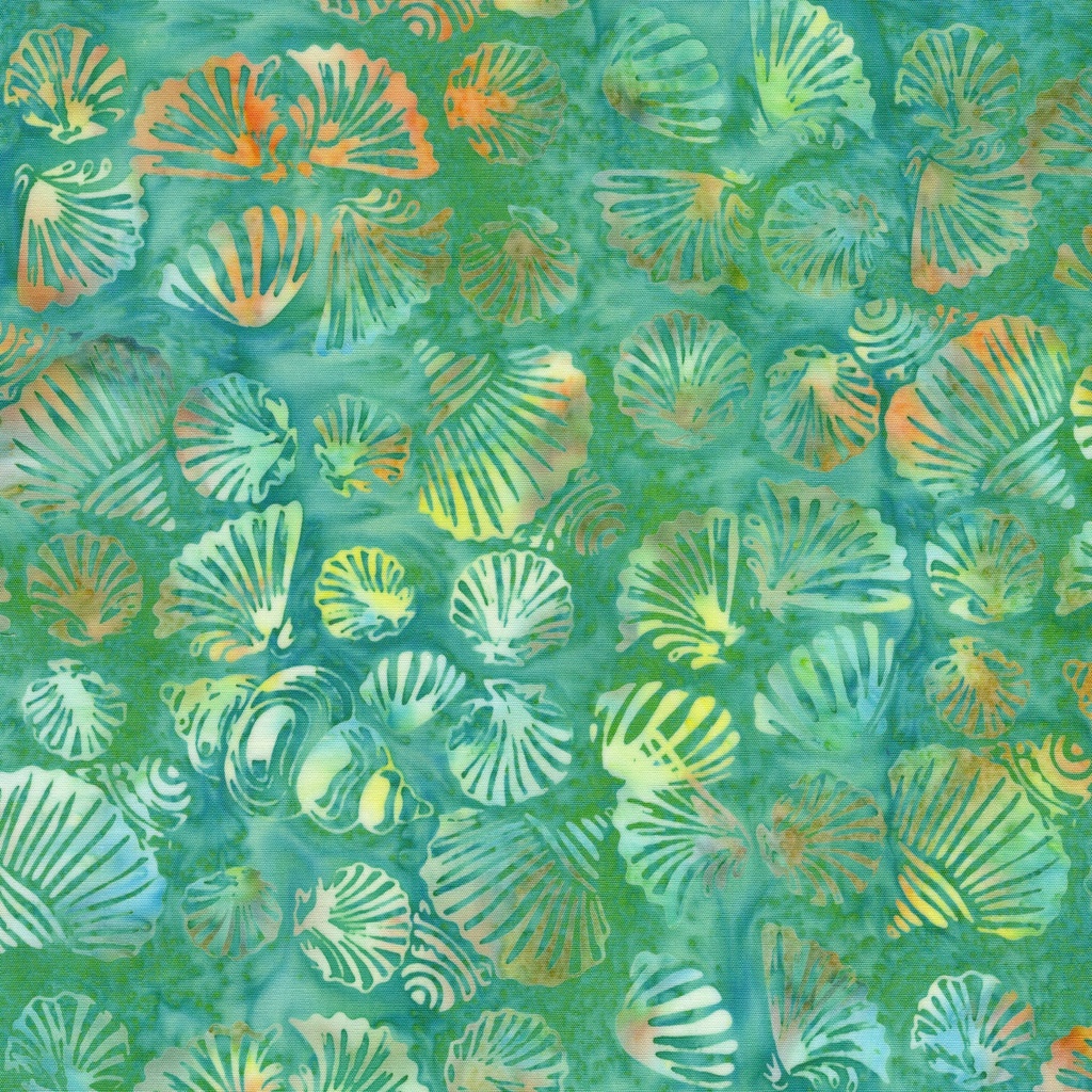 [112642970] 112642970 / Shells--Teal Parakeet