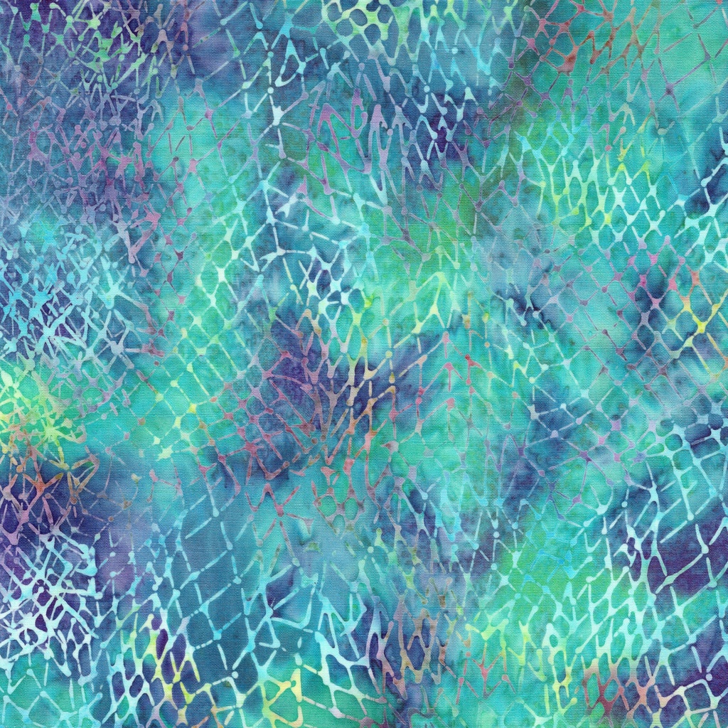[112644829] 112644829 / Netting-Multi Turquoise Purple