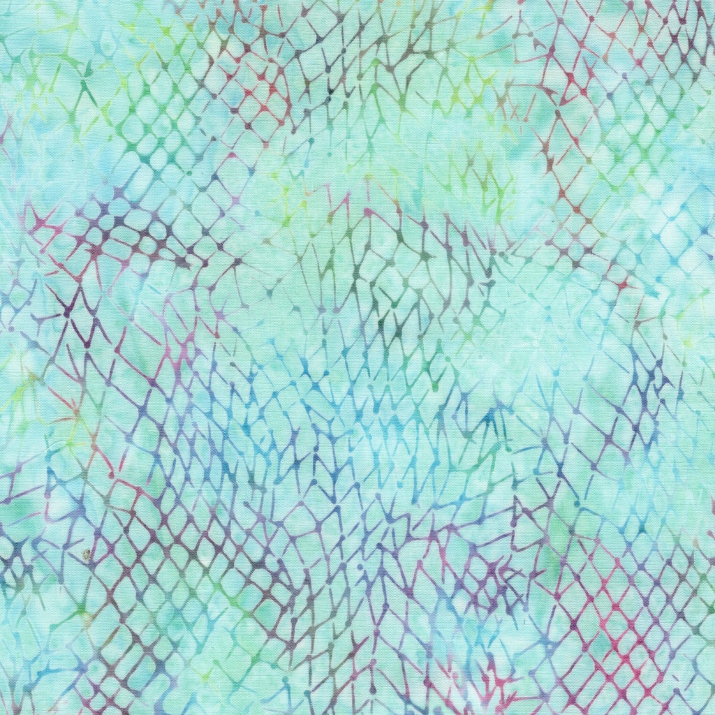 112644905 / Netting-Teal Aqua