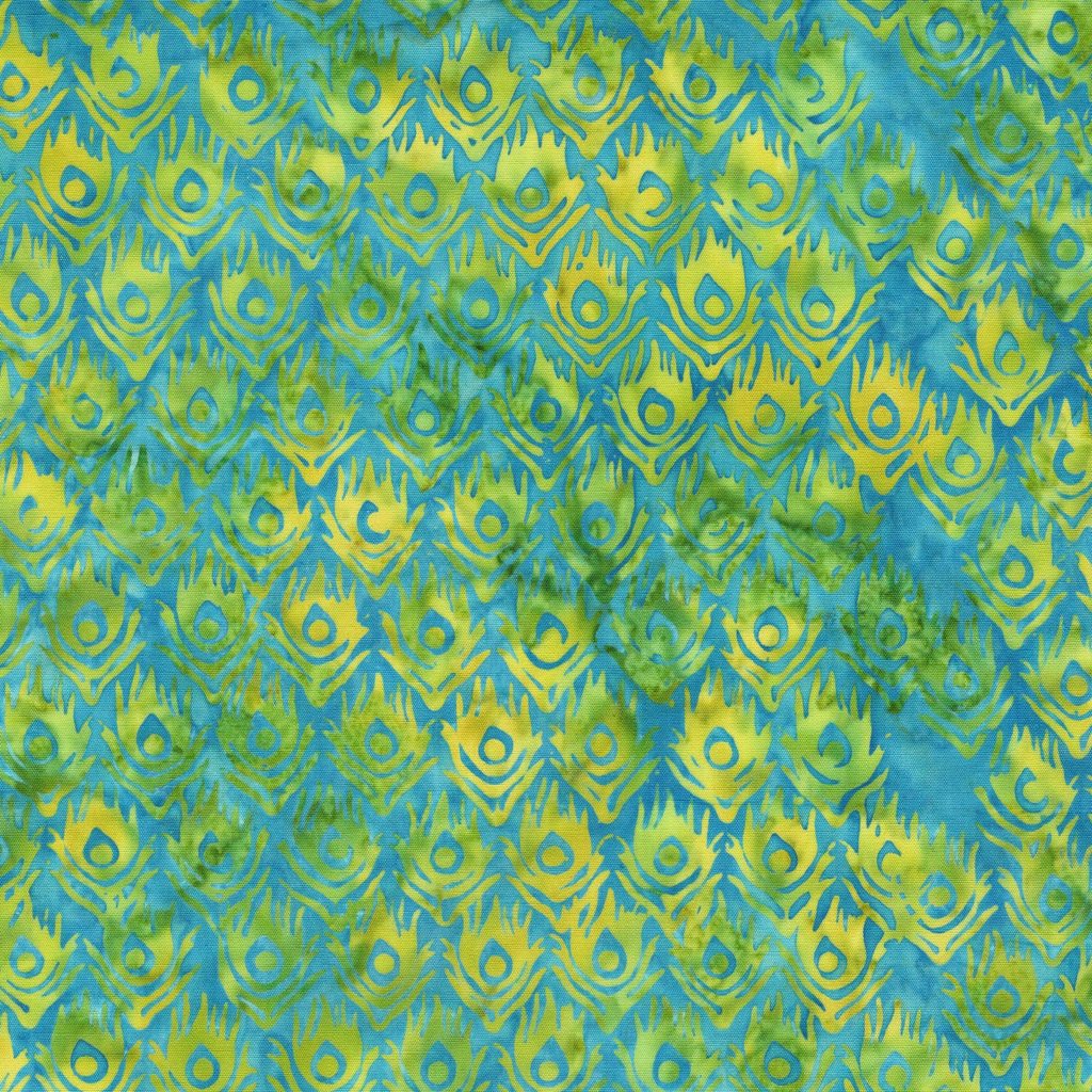 [112647955] 112647955 / Tail Feather-Teal Aruba