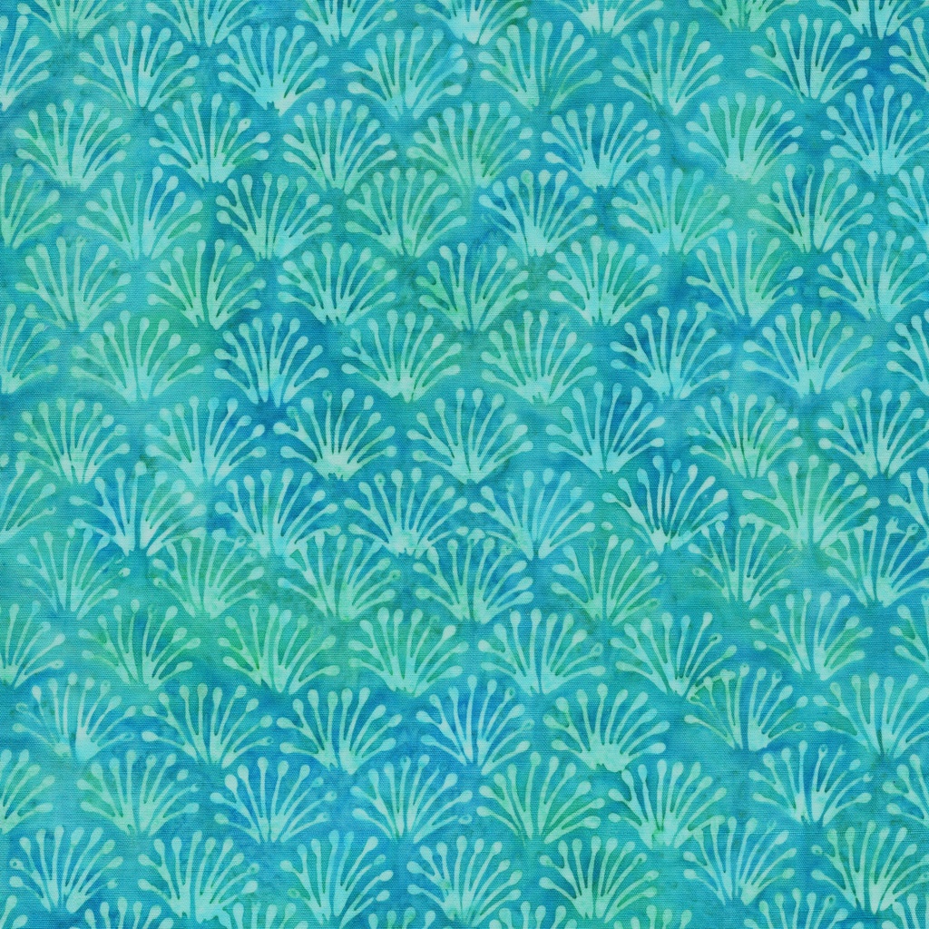 112648945 / Fans-Teal Cool Water
