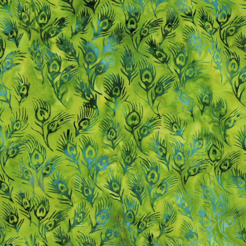 112649630 / Small Feathers-Green Lemongrass