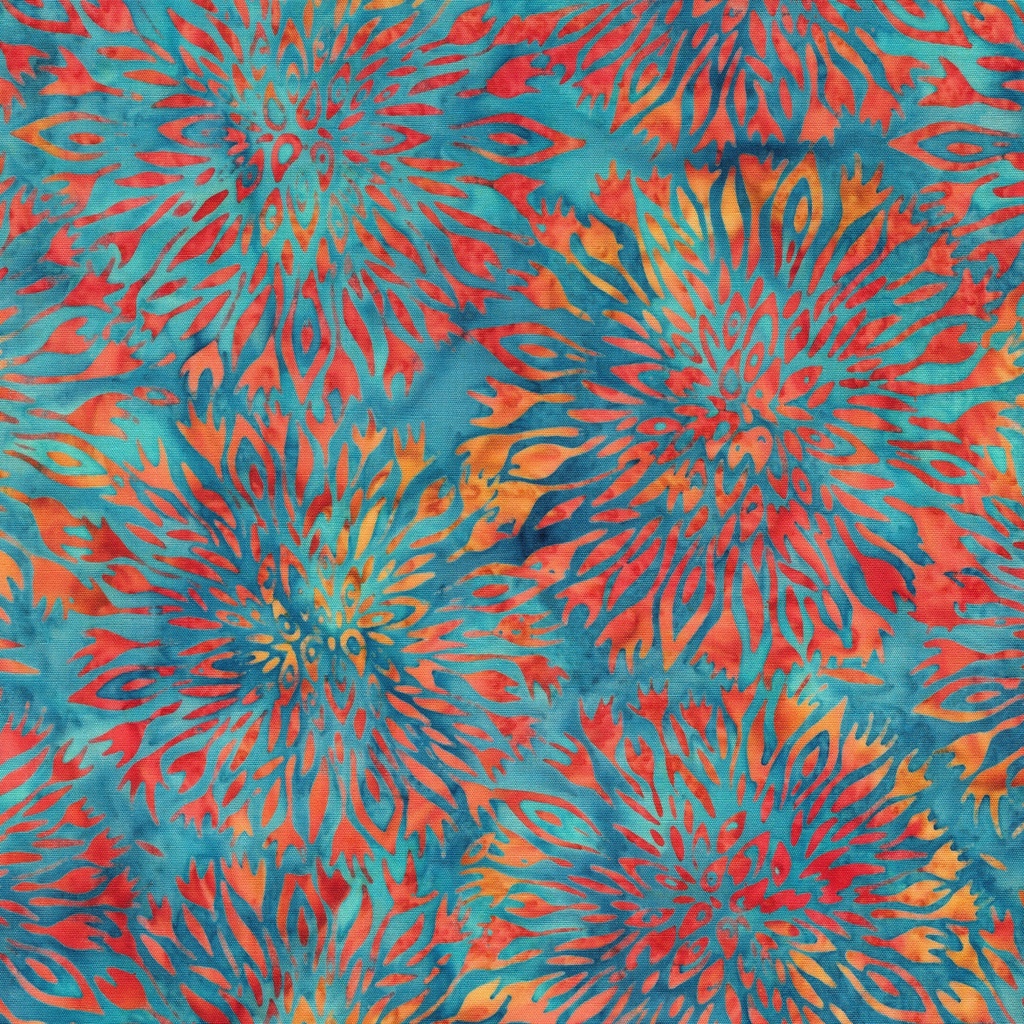 112651950 / Blossom-Teal Cerulean