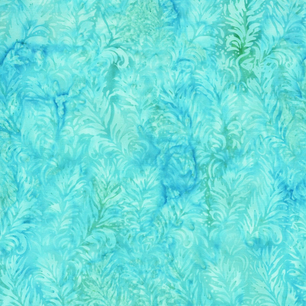 112653945 / Feathers-Teal Cool Water