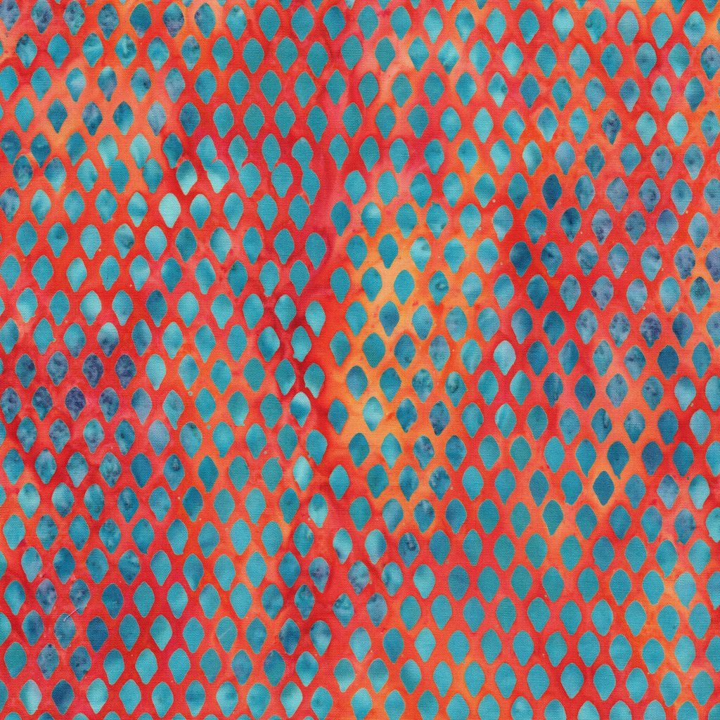 112654285 / Grid--Orange Flame