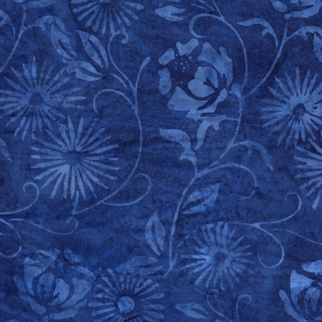 112661570 / Floral Vine-Blue Cornflower